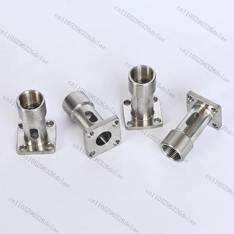 304 Stainless Steel Square Discharge Nozzle Cylinder Base 20 * 25 Cylinder Base Filling Accessories