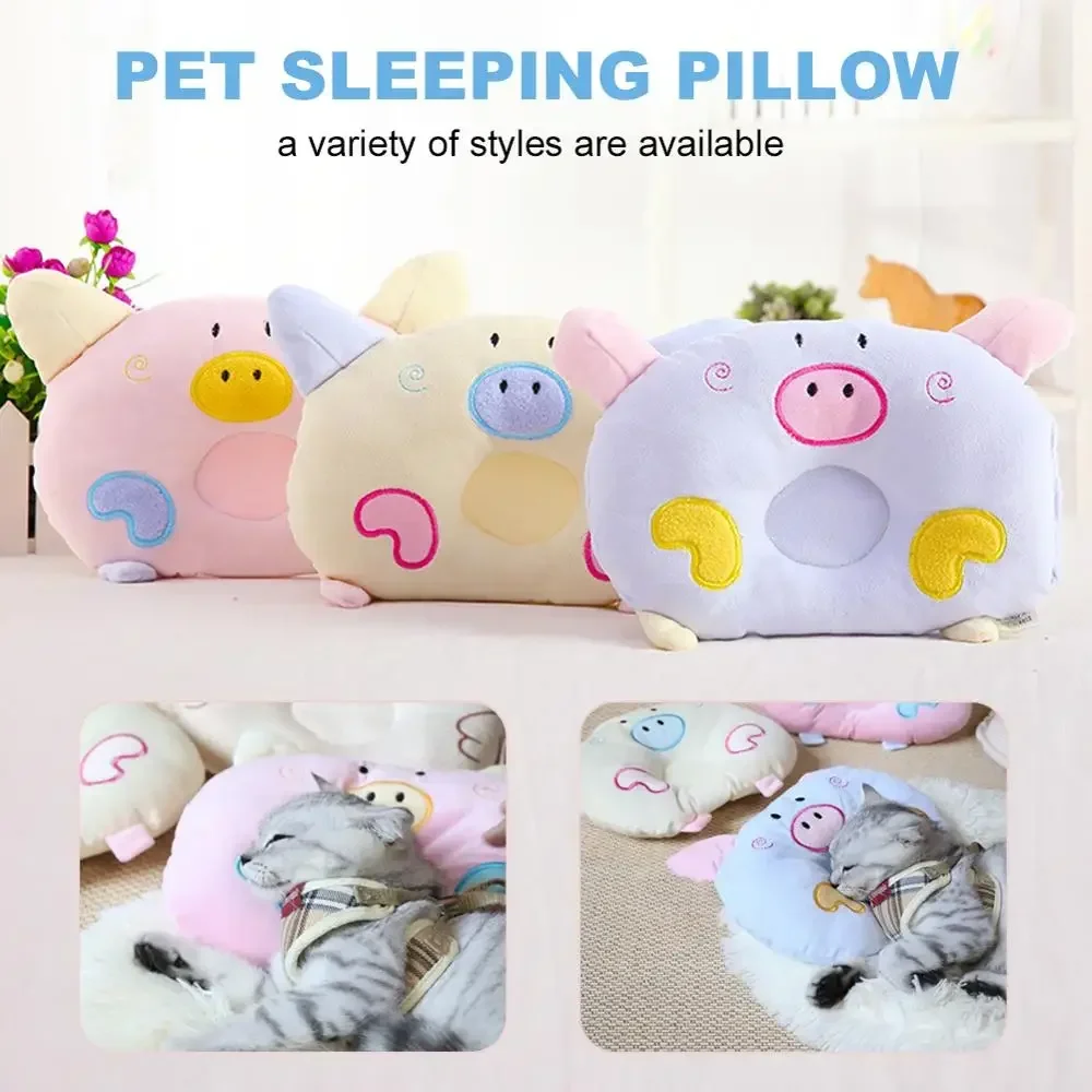 Pet Bed Cat Dog Supplies Deep Sleep Comfortable Oval Cute Pig Pig Dog Pillow Chihuahua Yorkshire Small Dog Suitableat