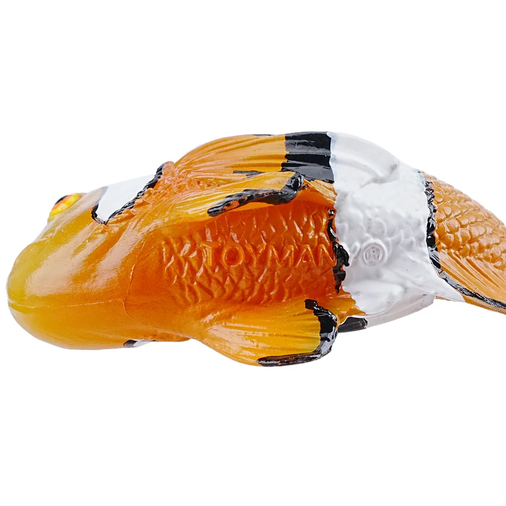 Toymany Simulation Clownfish Ocean Animal Model Toy Mini Figures Dolls Action Figurines Toys Children Gift Cake Decoration
