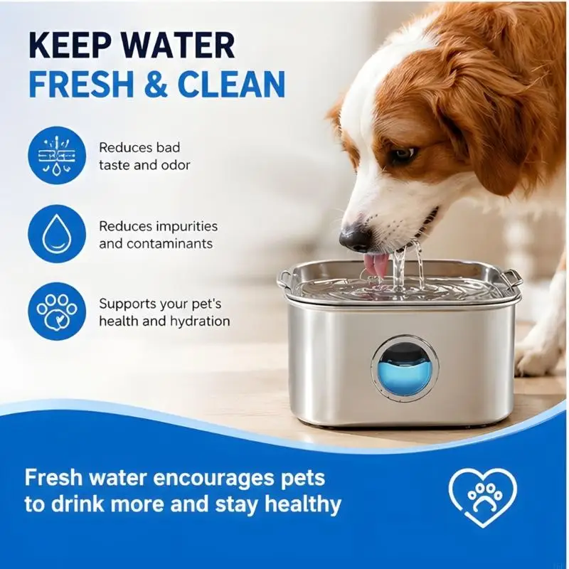 J6PE 16 Unit Liquid Cleaning Cartridges For Animal Drinking Equipment Arrangement