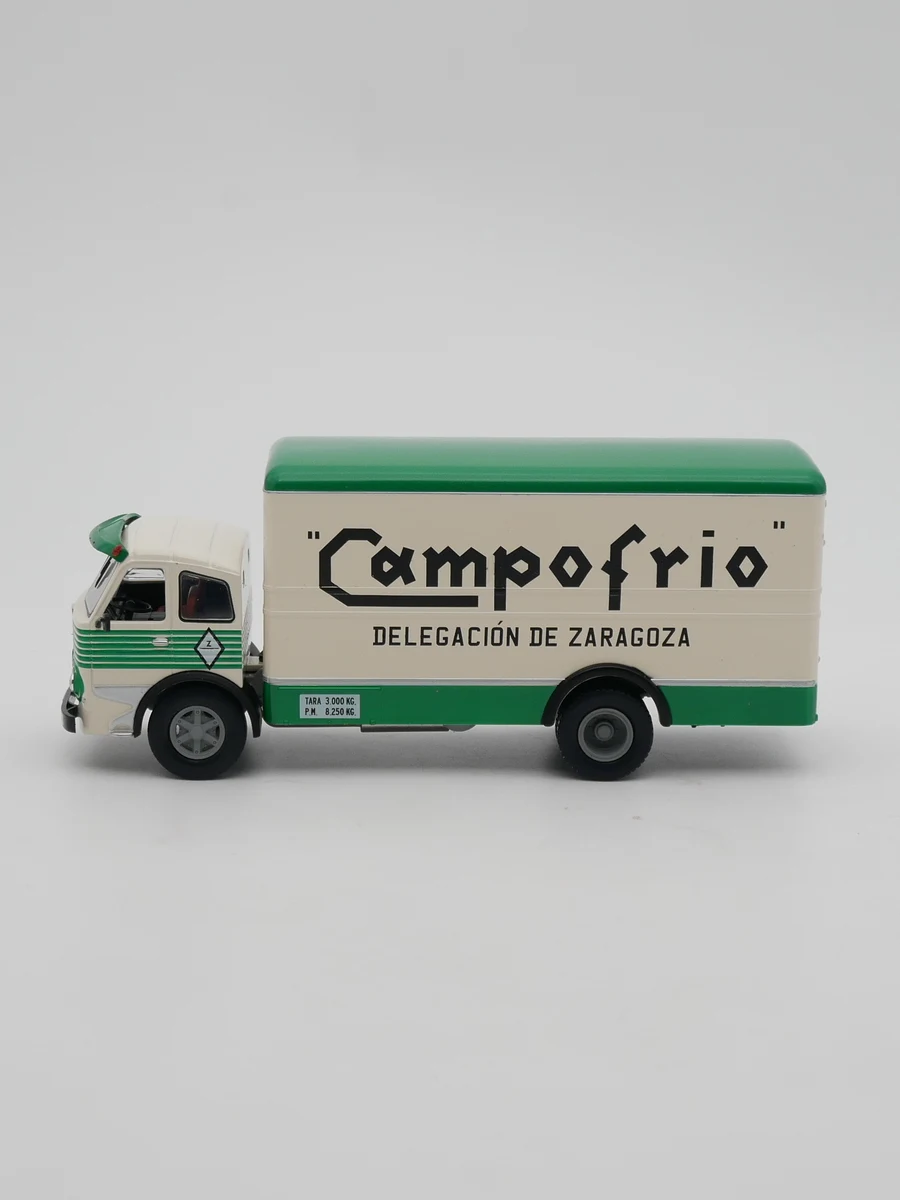 Ixo 1:43 Truck Pegaso Z-206 Camporio 1964 Diecast Car Model Metal Toy Vehicle