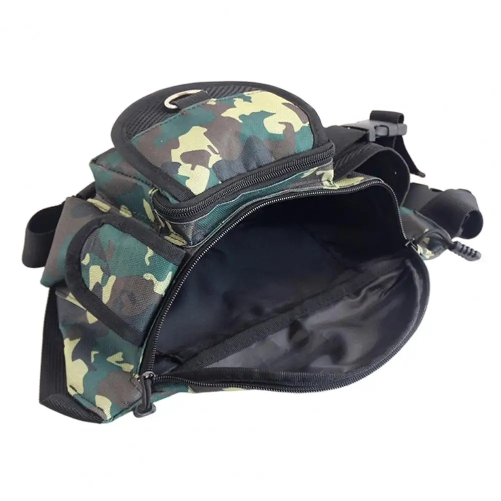 

Fishing Gear Storage Bag Camouflage Fishing Gear Waist Bag Waterproof Accessory Organizer Fanny Pack Outdoor Tackle Pouch