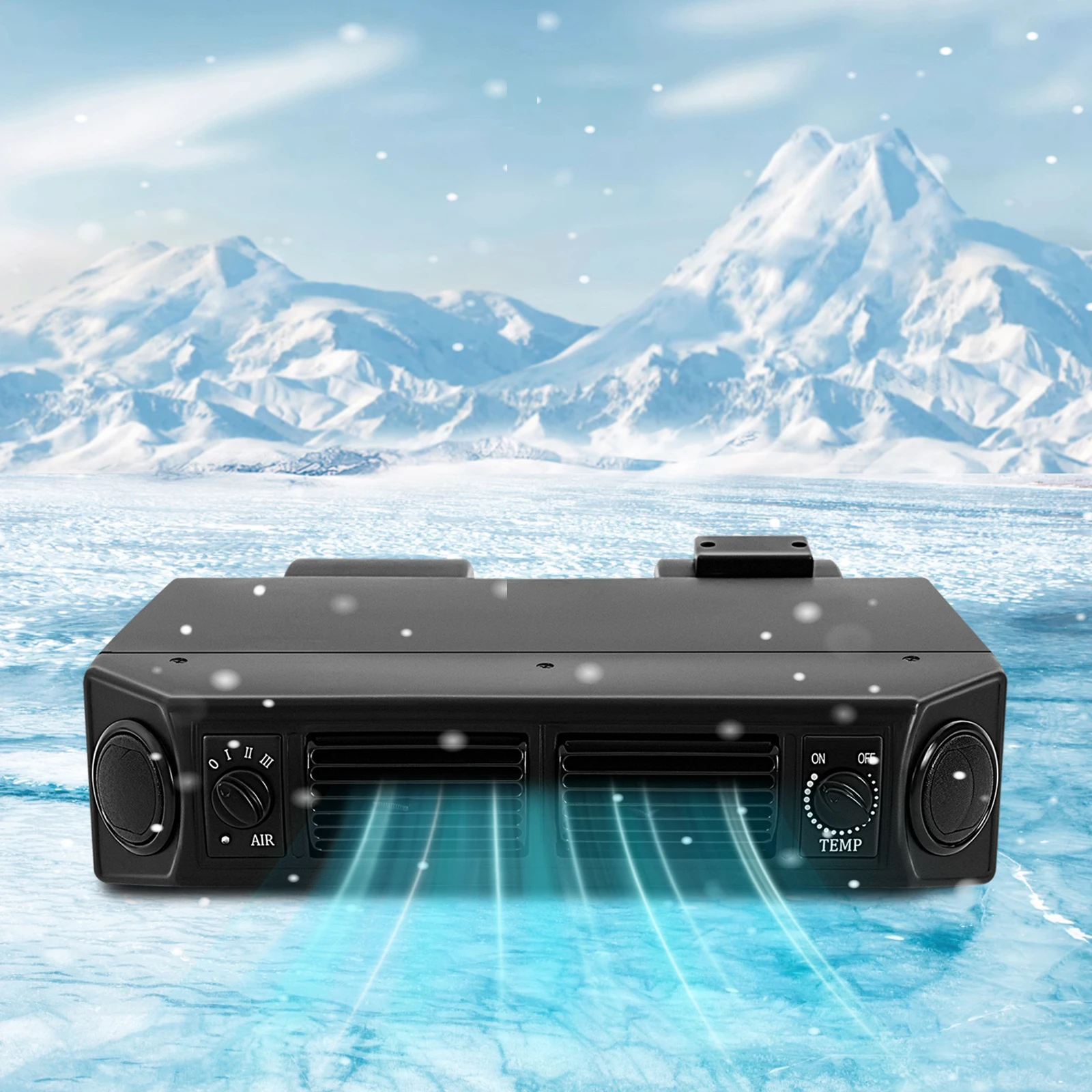 에어컨 증발기 3640kcal/H 냉각 3단계 3-8 ° C 조정 65dB 저소음 간편 세척 680m³/H 공기량