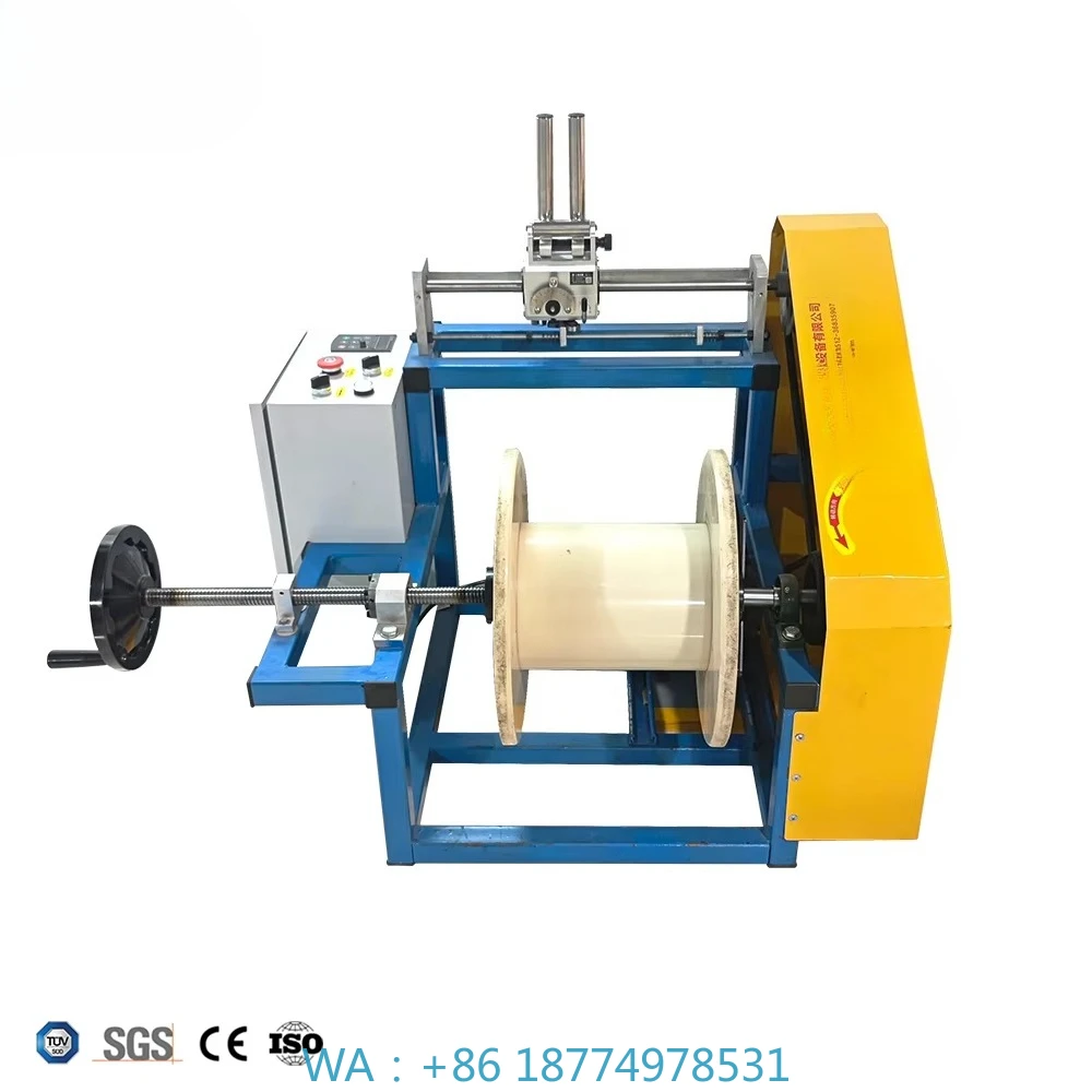 Equipment for Machinery Drum Winding High Quality QP500 Steel Wire Rope Take-Up Winder Machine Cable Pay-Off
