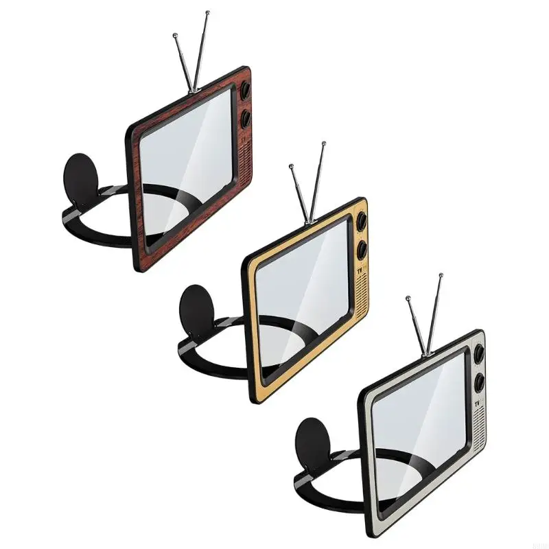 

12 Inch Retro Phone Screen Magnifier Stand with Not Blue Light Foldable Designs for Home Theater & Video Watching 896C