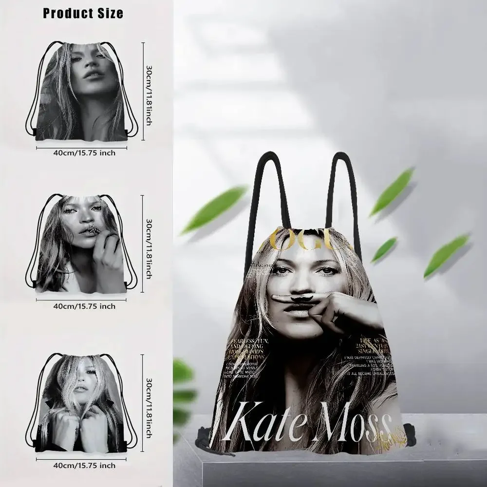 نموذج K-Kate M-Moss حقائب برباط كرتونية حقيبة ظهر رياضية حقيبة رياضية حقيبة سلسلة لليوجا