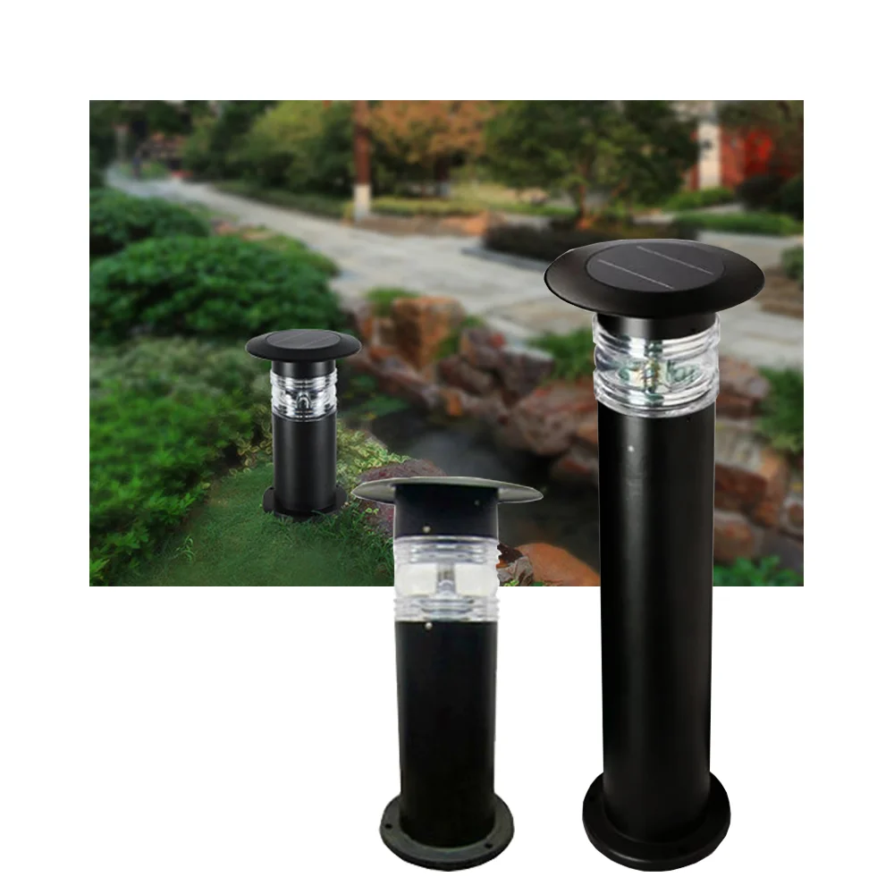 

Solar Powered Stainless Steel LED Light 80 IP65 Waterproof Column Lamp 3.2V Garden Fence Post Cap Landscape Parterre Lawn
