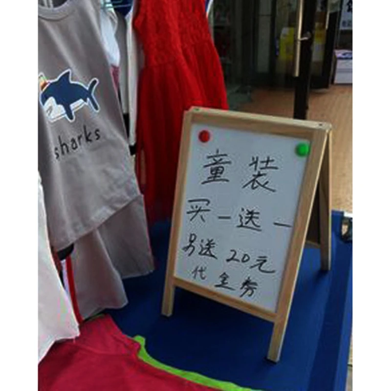 Настольная мини-доска с двойным мольбертом