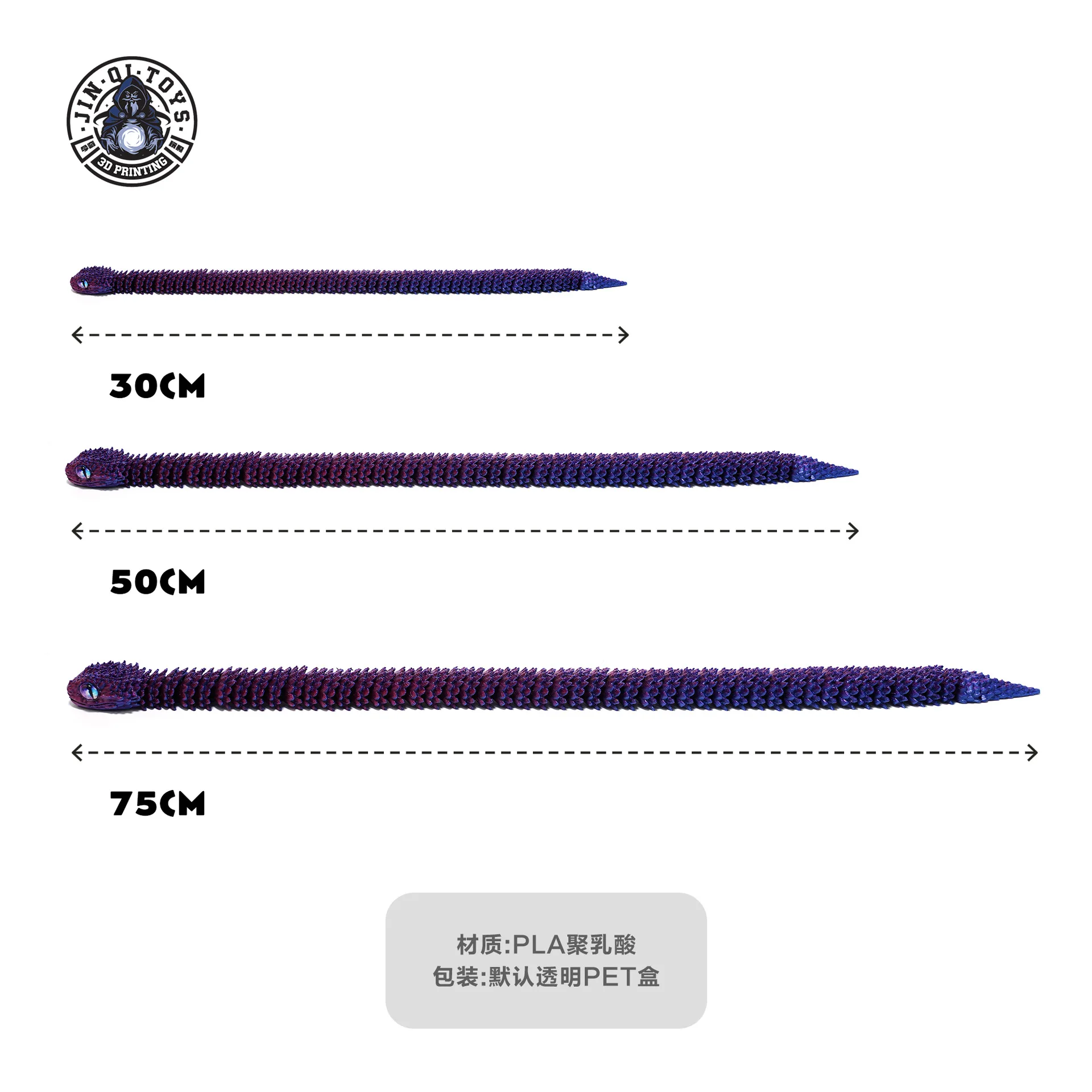 طباعة ثلاثية الأبعاد فايبر عبر الحدود الأكثر مبيعًا مفصل متكامل متحرك مصنوع يدويًا هدية شخصية إبداعية لمشاهير الإنترنت