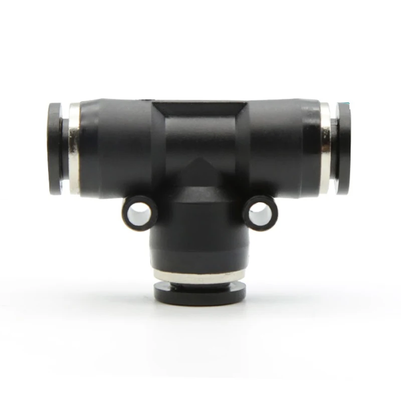Tubulação de ar t Adaptadores Quick Release Fitting Connector Conexões Pneumáticas Entrada Touch Pe5 32 16 16 ” Peças 50