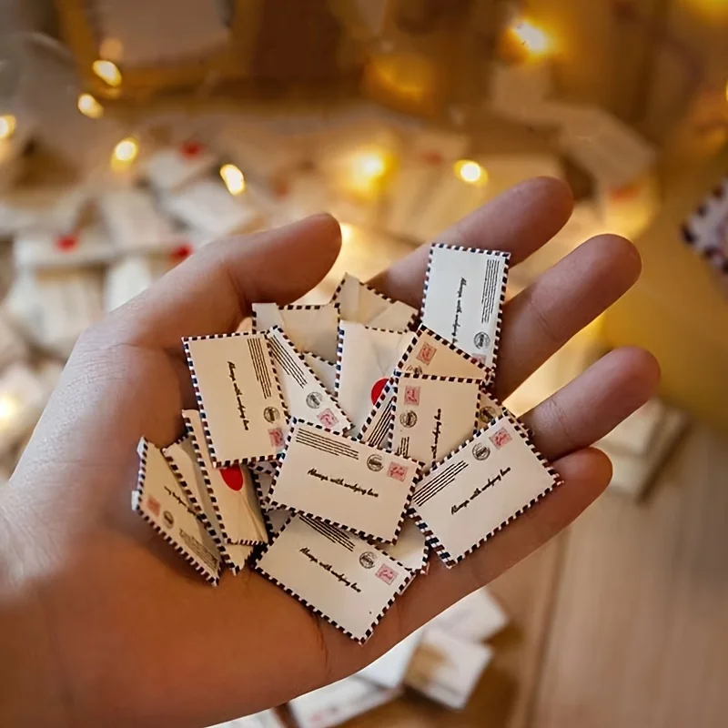 

Мини-конверты своими руками — набор из 52 предметов, для подарков на выпускной, День святого Валентина, юбилея, День матери, идеально подходят для близких