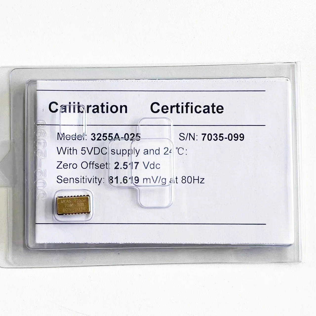 

Измерительный акселерометр 3255A-025 Акселерометр