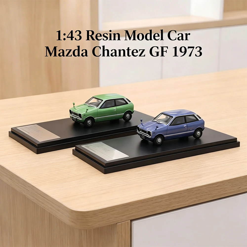 1:43 Scale Resin Car Model Mazda Chantez GF 1973 Classic Replica With Exquisite Details Ideal For Collection Display And Gifting