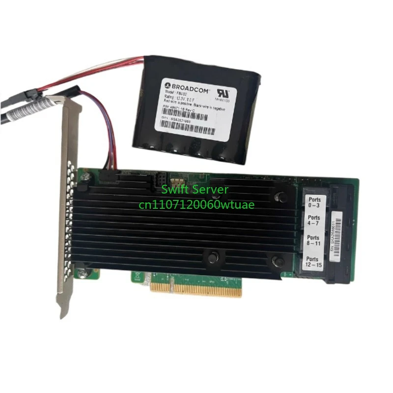 LSI MegaRAID 9361-16i 2G Cache SAS 12Gbps RAID Card for Servers