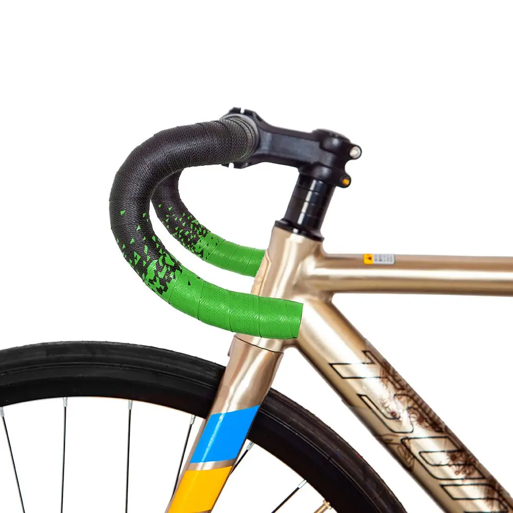 1 paire d'accessoires de vélo antidérapants, bandes Anti-Vibration, ceinture de guidon, enveloppe de vélo