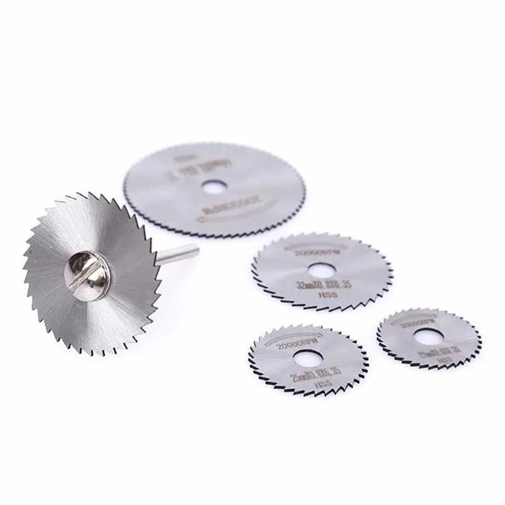 7pc 高速度鋼丸鋸刃木工金属切断刃電気ドリル小型鋸刃ツールセット 3.2 ミリメートル