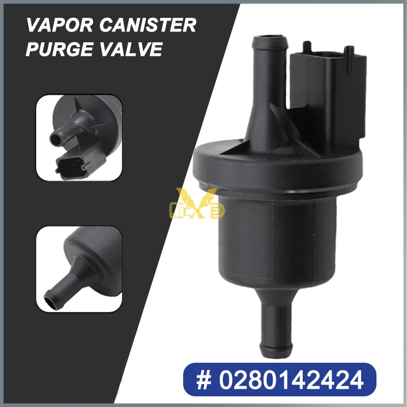 صمام تطهير علبة البخار 0280142424 لمازدا 5 فورد فوكس فولفو V50 C30 لشركة فولكس فاجن أودي بويك شيفروليه جي إم سي أولدزموبيل ساب #1