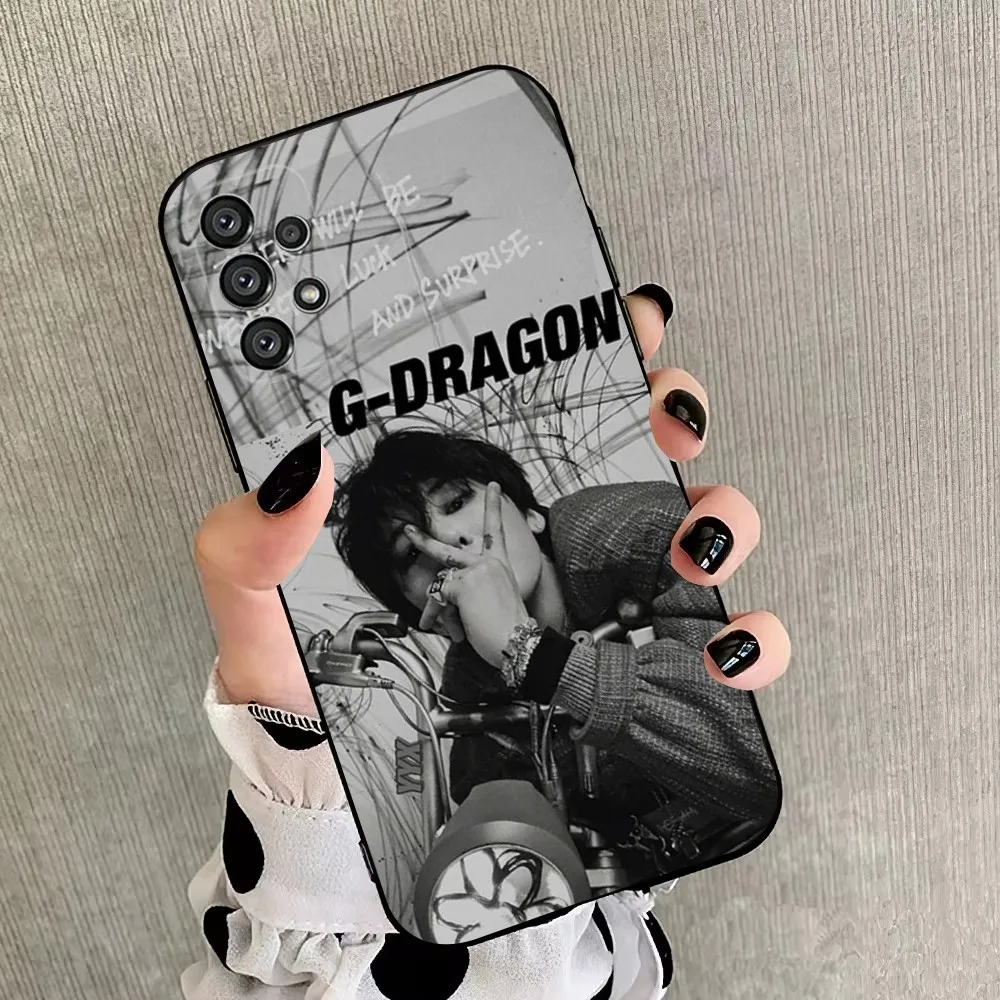 Kpop GD G-Dragons Phone Case For Samsung Galaxy A20,A21s,A22,A31,A32,A52,A53,A72,73,A80,A91 Soft Black Cover - Image 2