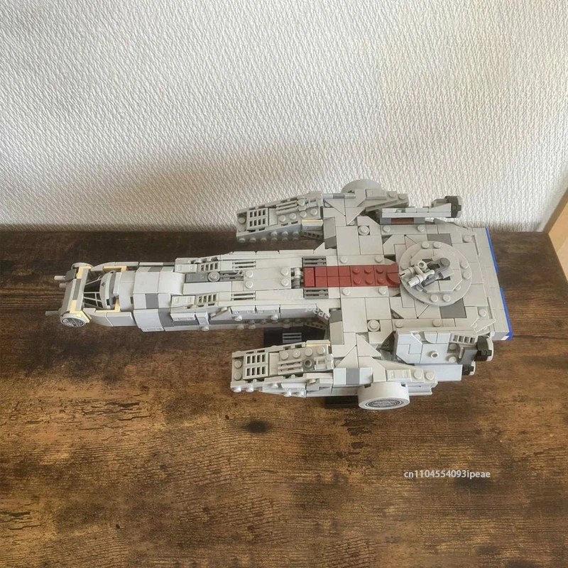 Nueva película de ciencia ficción MOC Hondo Ohnaka, nave espacial Katooni, modelo de bloques de construcción, tecnología DIY, ensamblaje de ladrillo, juguete para niños, regalo de Navidad
