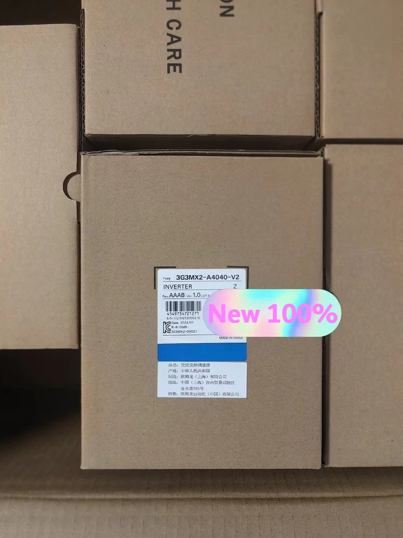 

Новый регулятор скорости с переменной частотой 3G3MX2-A4040-V2 для OMRON 3G3MX2-A4040-V2