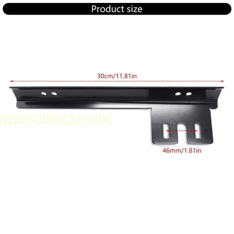 

02DE Front License Plate Mount Bracket Mounting with Bolts Easy Installation
