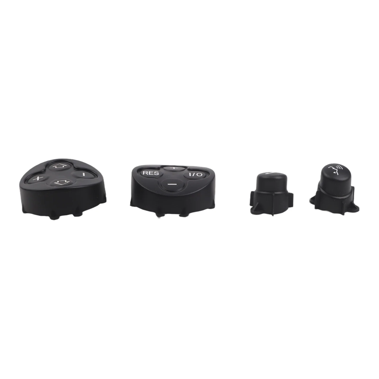 Replacement Steering Wheel Push Button Cruise Control Volume Switch Cover for MINI For Cooper R55 R56 R57 R58 R59 R60 4 pcs