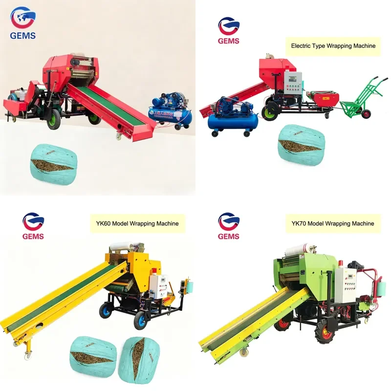 2026 CE Poultry Feed Silage Baler and Wrapper Machine in Pakistan With Engine Cutting and Packing Wrapping