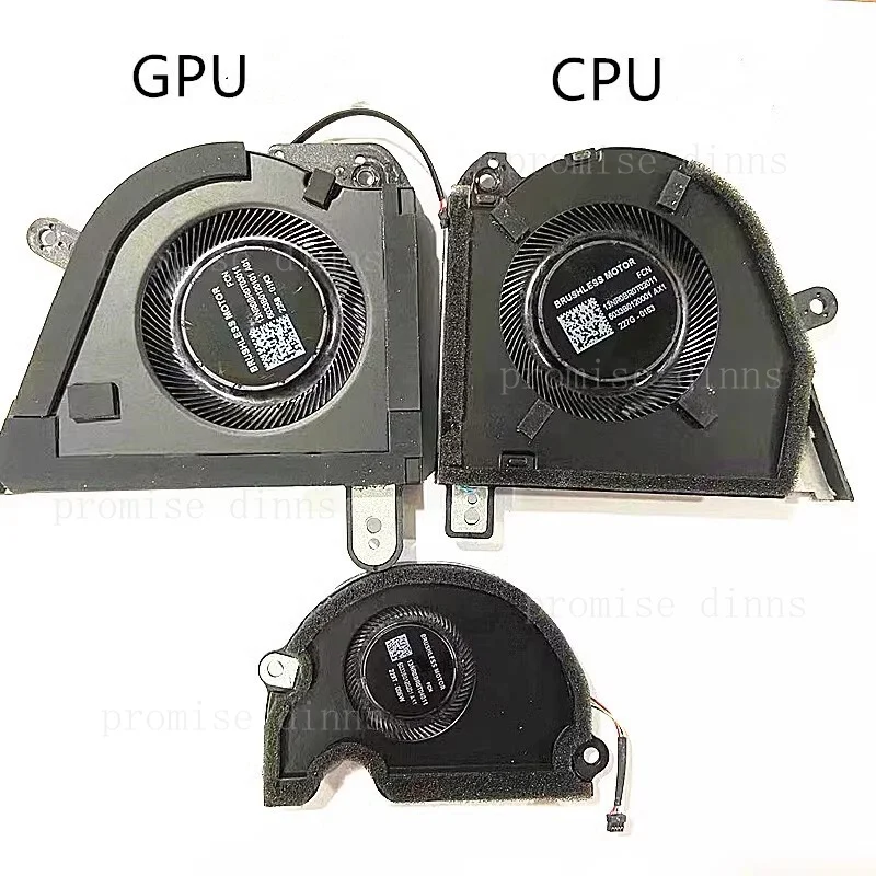 M   for ASUS Zephyrus M16 2023 GU604 GU604VI GU604VZ laptop CPU GPU Cooling FAN