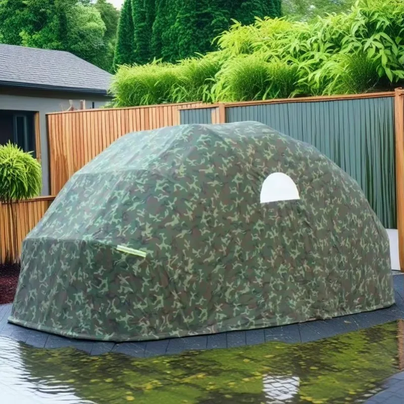 

Galvanized Iron Easy-Use Garage Durable Outdoor Carport Canopy Folding Car Cover Foldable Tent for Car Protection