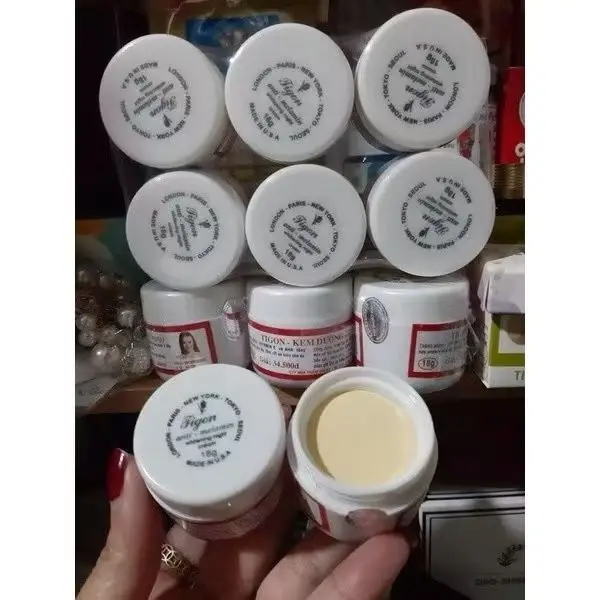 كيم تيجون ترانغ دا مات كيم ثوا مات 18 جرام كريم تبييض فيتنامي للعناية بالبشرة لمعان العناية بالوجه