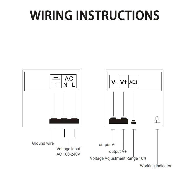 Mini AC/DC Switch Power supply 5V 10W 2A LED Drive Lighting Transformer 110V 220V AC to DC 5 Volt 10Watt 2 Amp Voltage Converter