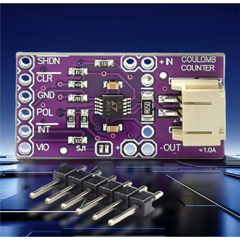 [SuperX&KND]LTC4150 Coulomb Counter Module High-Side Current Monitor Battery Charge/Discharge Detection Li-Ion Power Monitoring