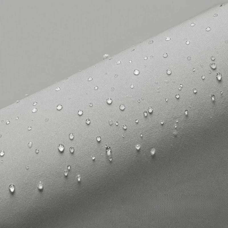 PEVA Wasserdichter Duschvorhang, schimmelresistent, einfarbig, Wellenmuster, Fenster-Tüll, luxuriös, mit Haken, schwer, S-Faltung, gewellter Duschvorhang – Detail 5