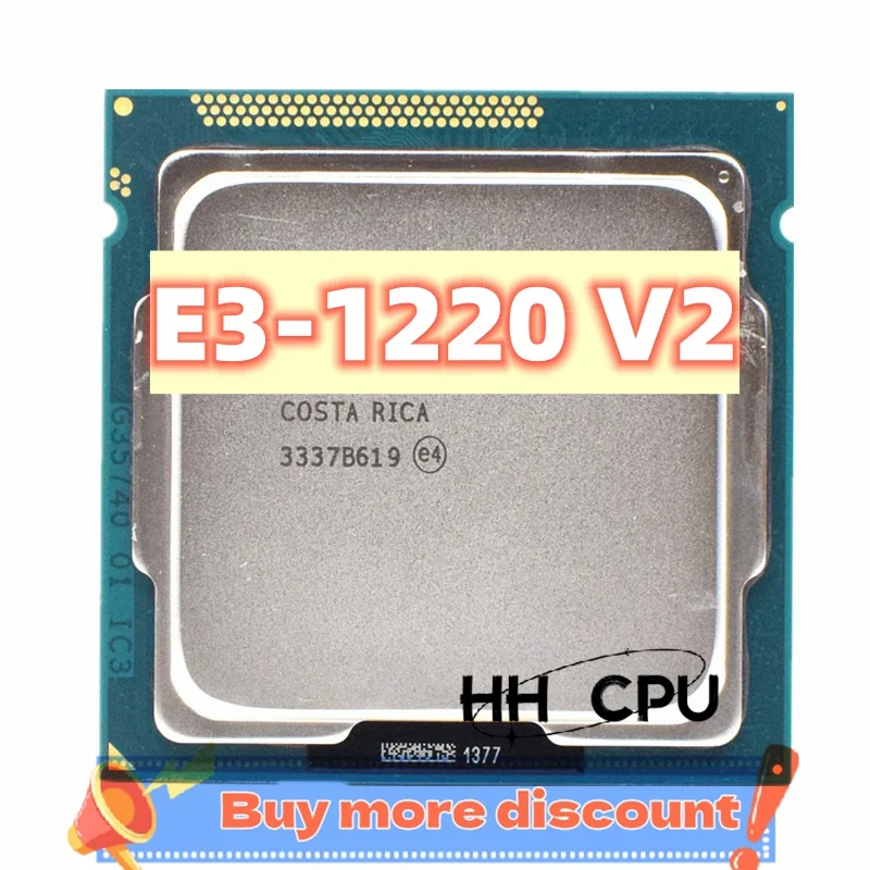

Процессор Xeon E3 1220 V2 1220V2 3,1 ГГц 8 МБ 4 ядра SR0PH LGA 1155
