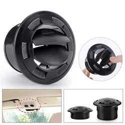75MM Knob Type Rotation Air Outlet Vent Universal Car Vent Dashboard Air Conditioning Vent Deflector for Camper Caravan Truck