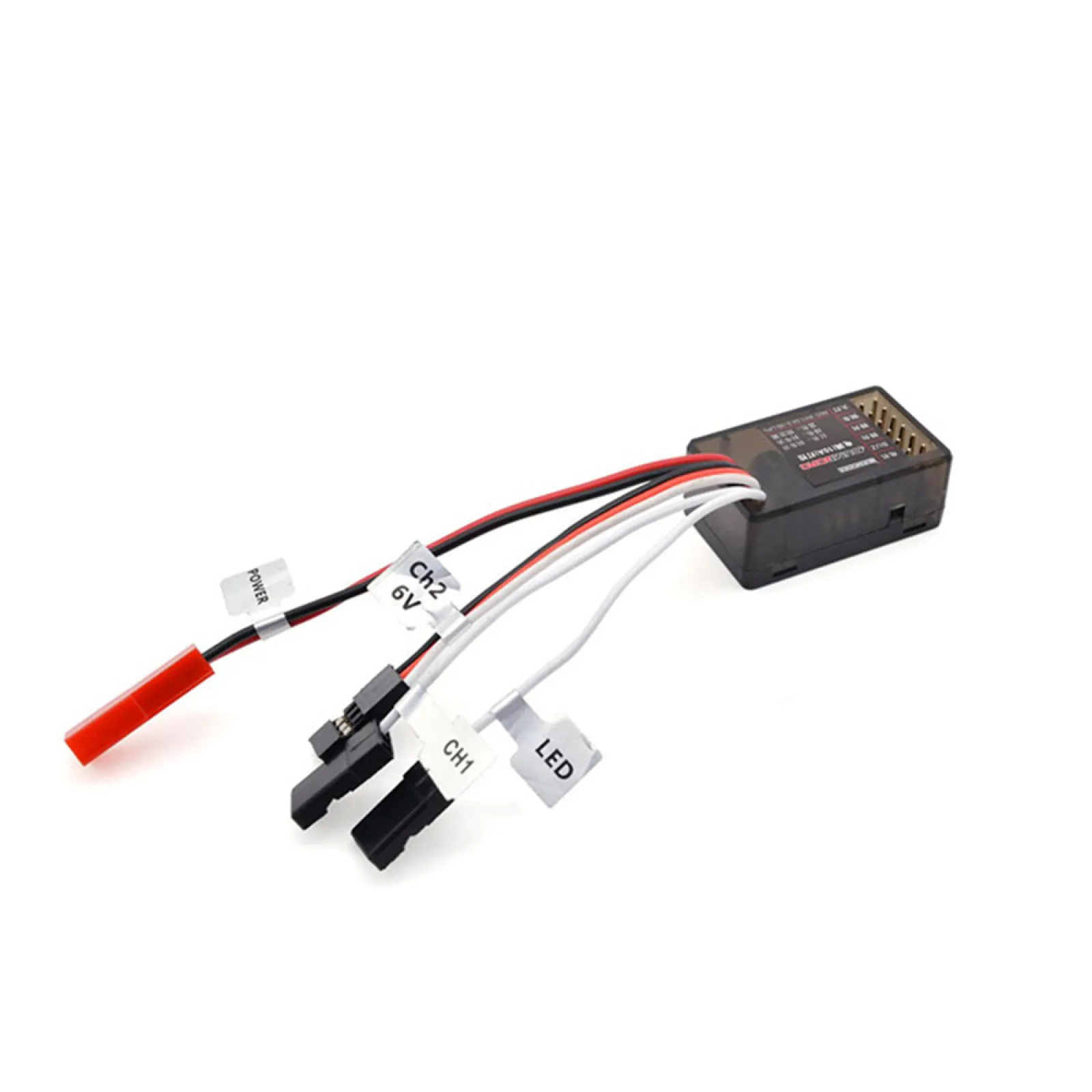 Geborstelde Motor Speed Controller 10A Geborsteld RC ESC 2 s/3 s Dual Way Brake LED Controle voor 1/28 1/24 RC Auto Model