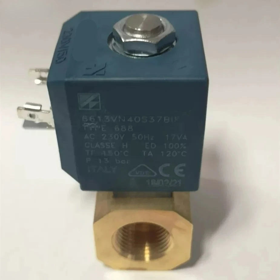 New original 6613VN4.0S37BIF G3/8 TYPE688 plastic extruder solenoid valve AC230V