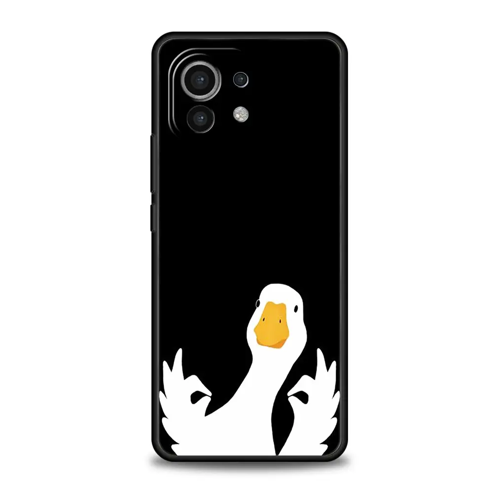 Чехол для телефона Duck Art, силиконовый чехол для Xiaomi 14 13T 12T Pro 12 13 11 Ultra Mi Note 10 Lite 10T 5G 11X Pro 11T 11i 9T