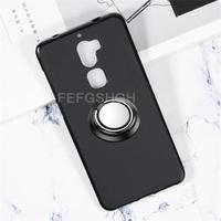 For LETV LeEco Cool 1 LeRee Le 3 Cool1 Coolpad R116 Back Ring Holder Bracket TPU Soft Silicone protect Case Anti falling shell