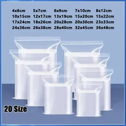 Small Zip Lock Plastic Bags Reclosable Transparent Bag Vacuum Storage Bag Clear Bags Ziplock Food Storage Bags plastic zip bag