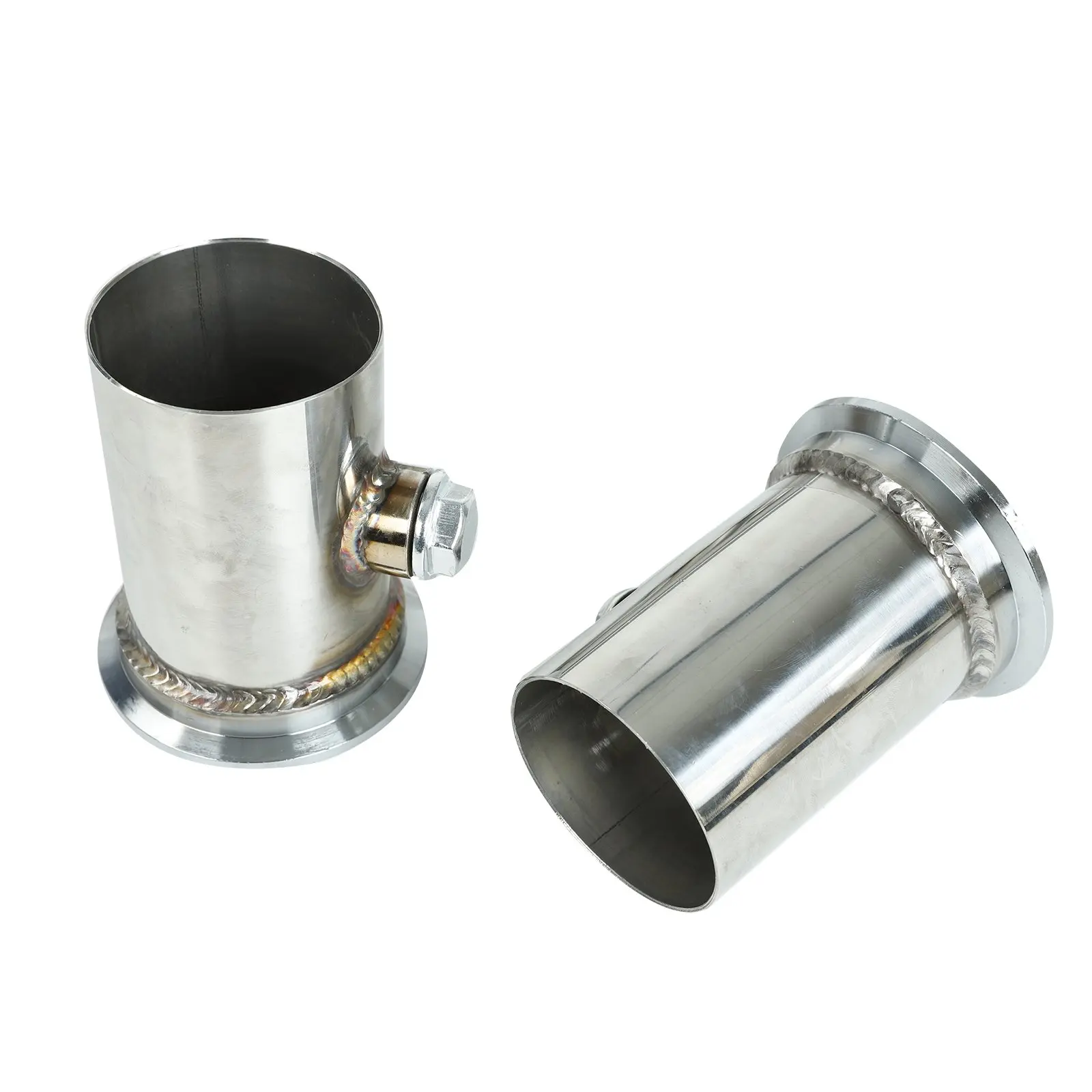 Stainless Steel Turbo Exhaust Conversion Header Kit for Chevy GMC C10 1960-1986 with LS/LS1/LS2/LS3 Engines - EM-2001-S