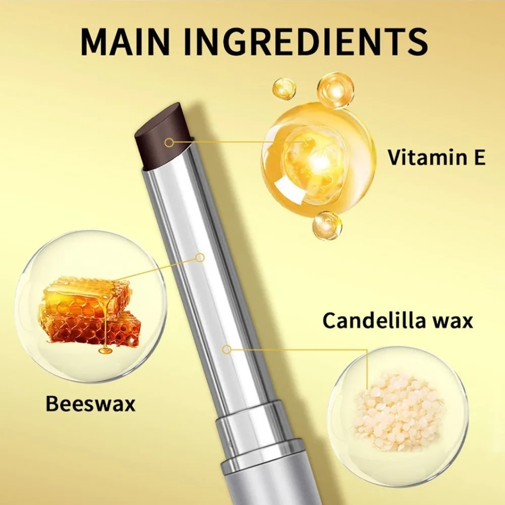Lighten Lip Lines Long Lasting Colored Lip Balm Moisturizing Hydrating Lip Care Cream Anti Drying Non-stick Lip Gloss Lip Care