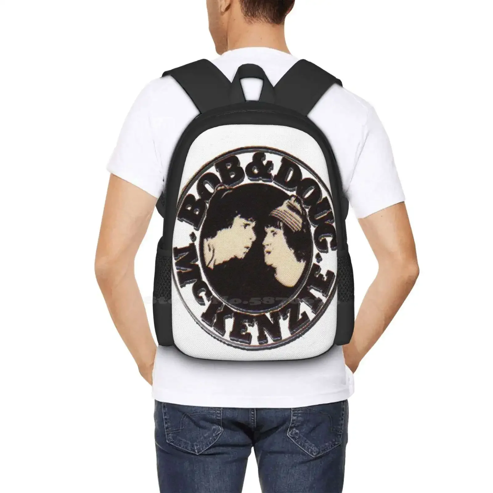 The Great White North - Bob And Doug Mckenzie رائجة البيع حقيبة مدرسية على ظهره حقائب عصرية Great White North Bob and Doug Sctv Rick #6