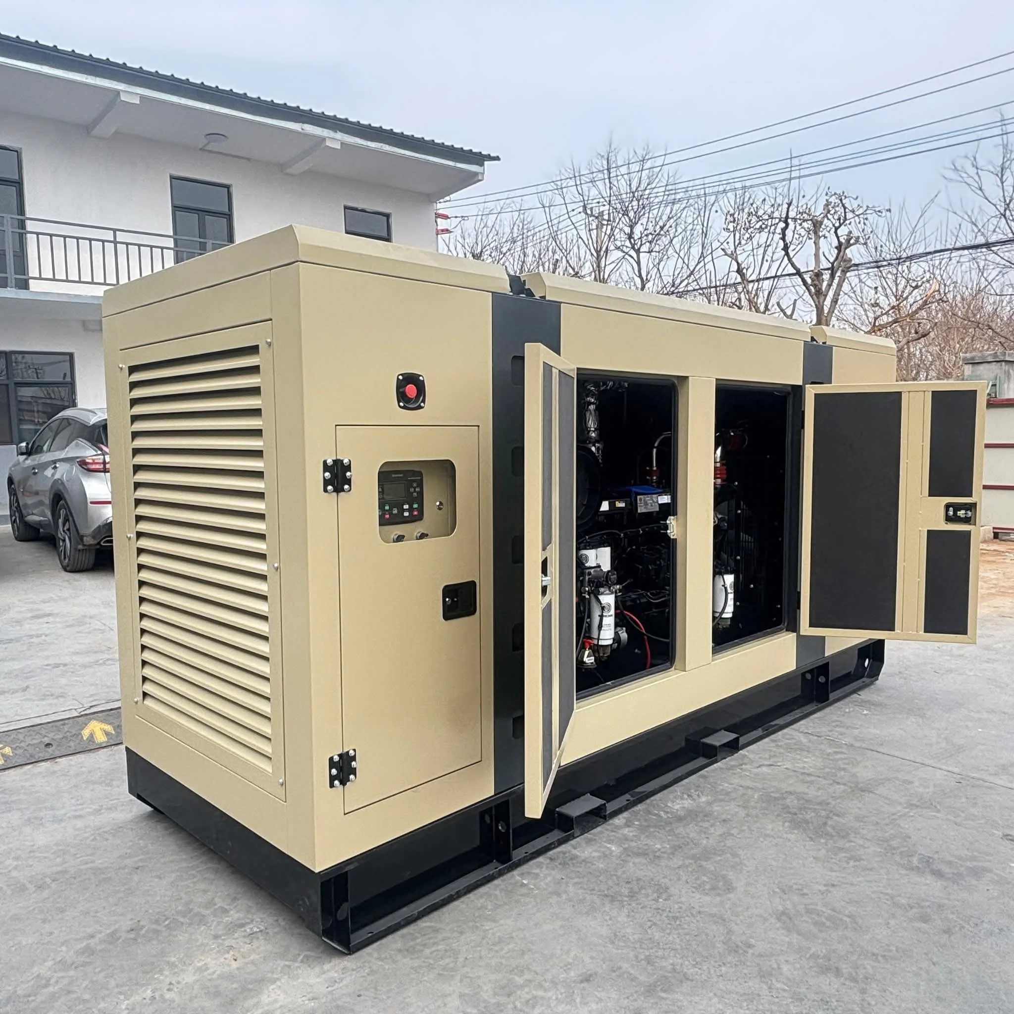 Cummin s Engine Diesel Generator 50Kw 80Kw Generador Diesel Supermarket Professional Electric Generator Group