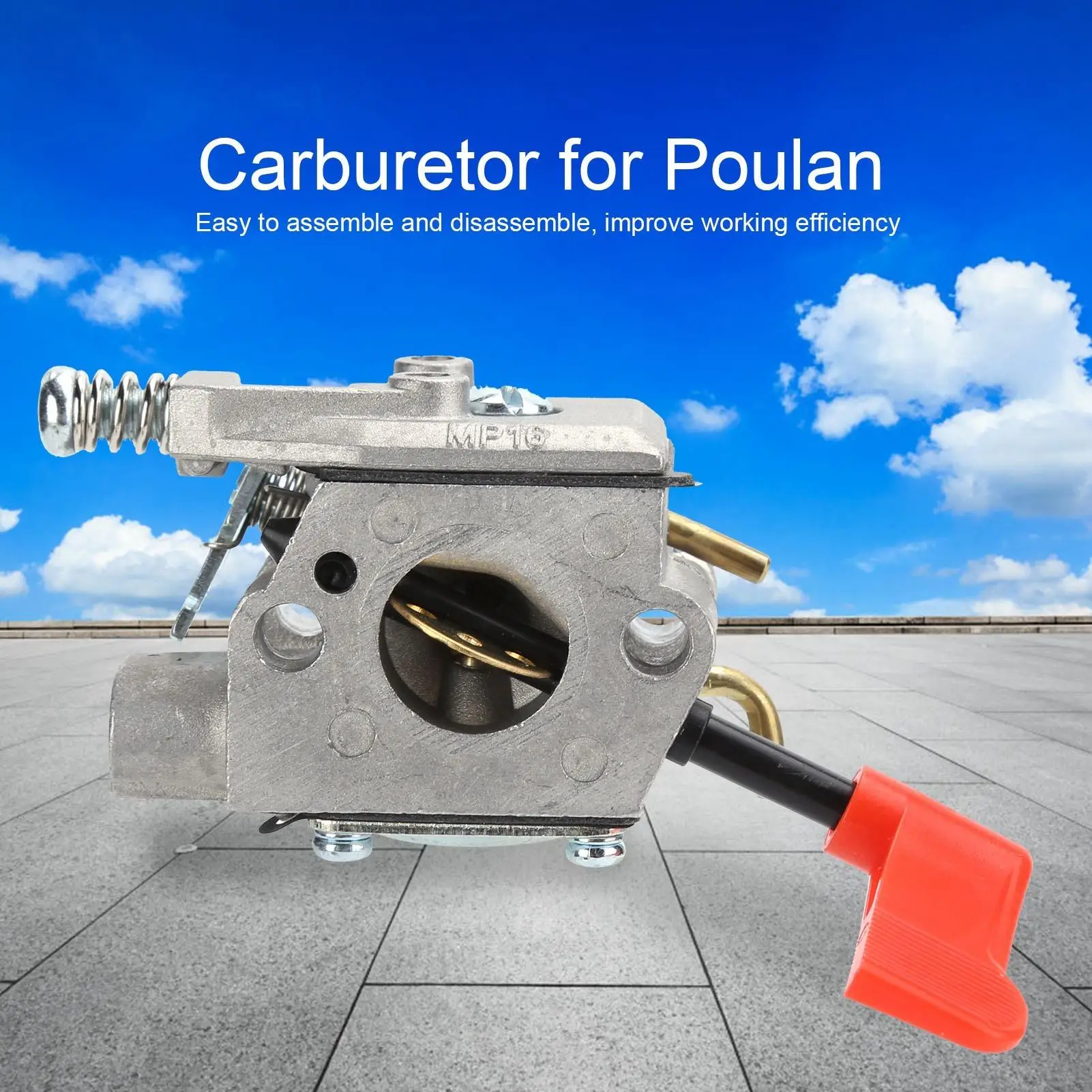 WT-628 Carburetor Kit for Poulan 32cc Gas Trimmer & Pole Pruner - Essential Replacement Accessory