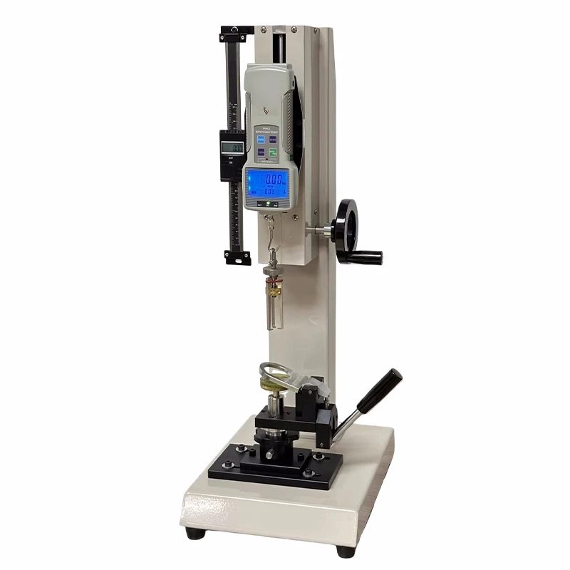 HBJ Button Pull Meter ZP-500 Pull Test Instrument Clothing   Pull Test Machine Bench NK-50 200mm Gauge