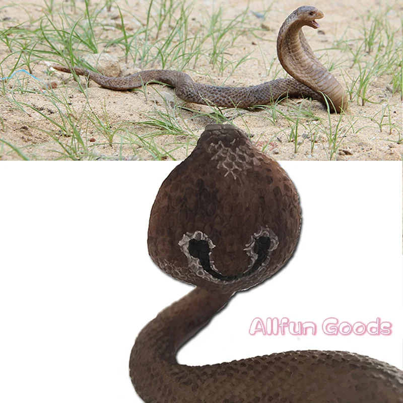 [TG835]Realistic Simulation Snake Cobra Model Toy Garden Joke Prank Gift Halloween Tricky Toy