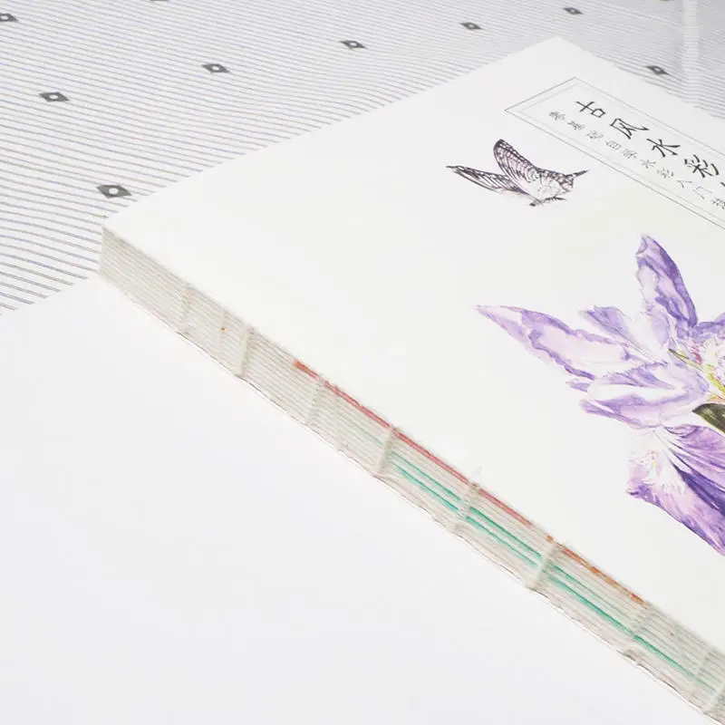 Ancient Style Watercolor Painting Book Color Pencil Drawing Technique Self Study Entry Tutorial Art Learning Guide