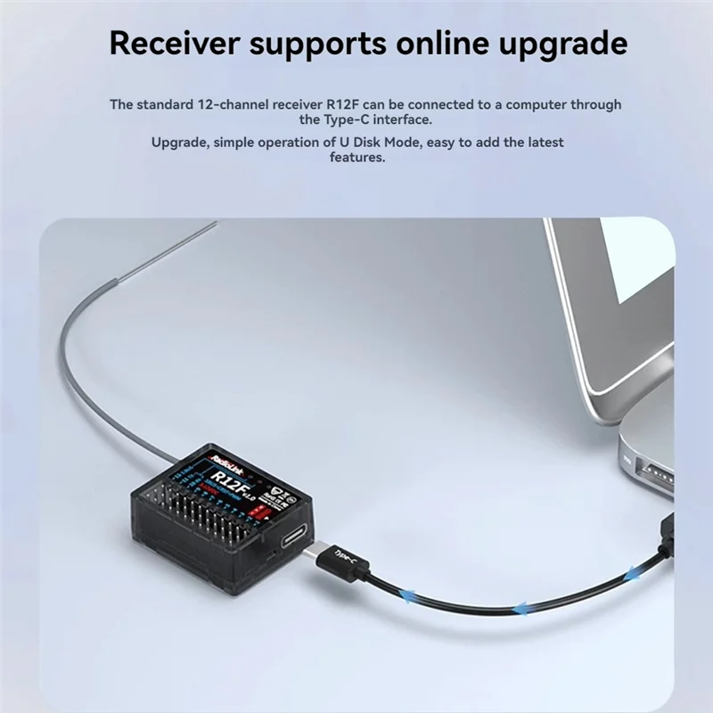 

For Radiolink T12D 12CH RC Transmitter+R12F Receiver 2.4Ghz Remote Controller For FPV Drone Fixed Wing Airplane Car L