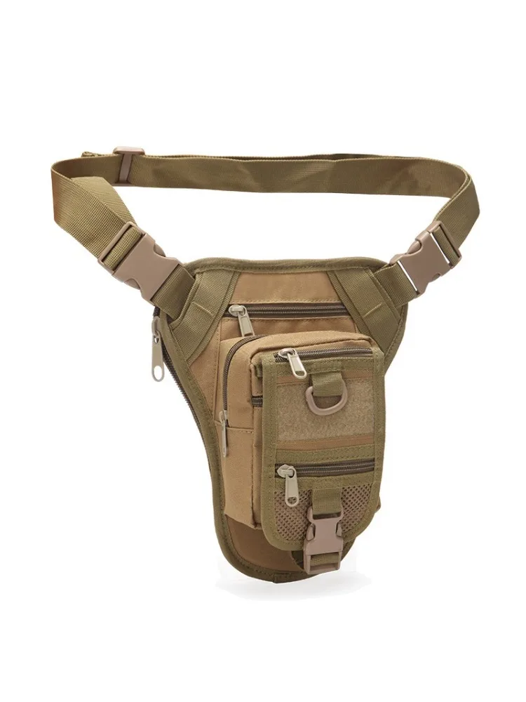 AliExpress NONE Outdoor Sports Waist Bag for Men and Women, Military Tactical Thigh Bag, Waterproof Mountaineering and Cycling Utility Bag